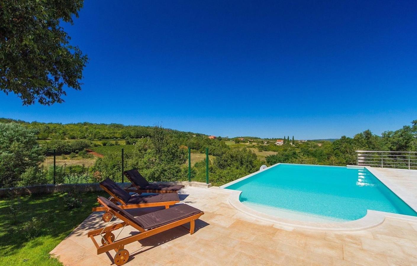 Villa Zvonar Near Motovun With Large Pool And Whirlpool Rakotule Экстерьер фото